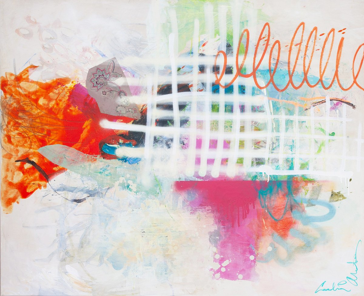 Finding Bliss By Carolina Alotus, 47 X 39, Artwork For Sale On Artfinder
