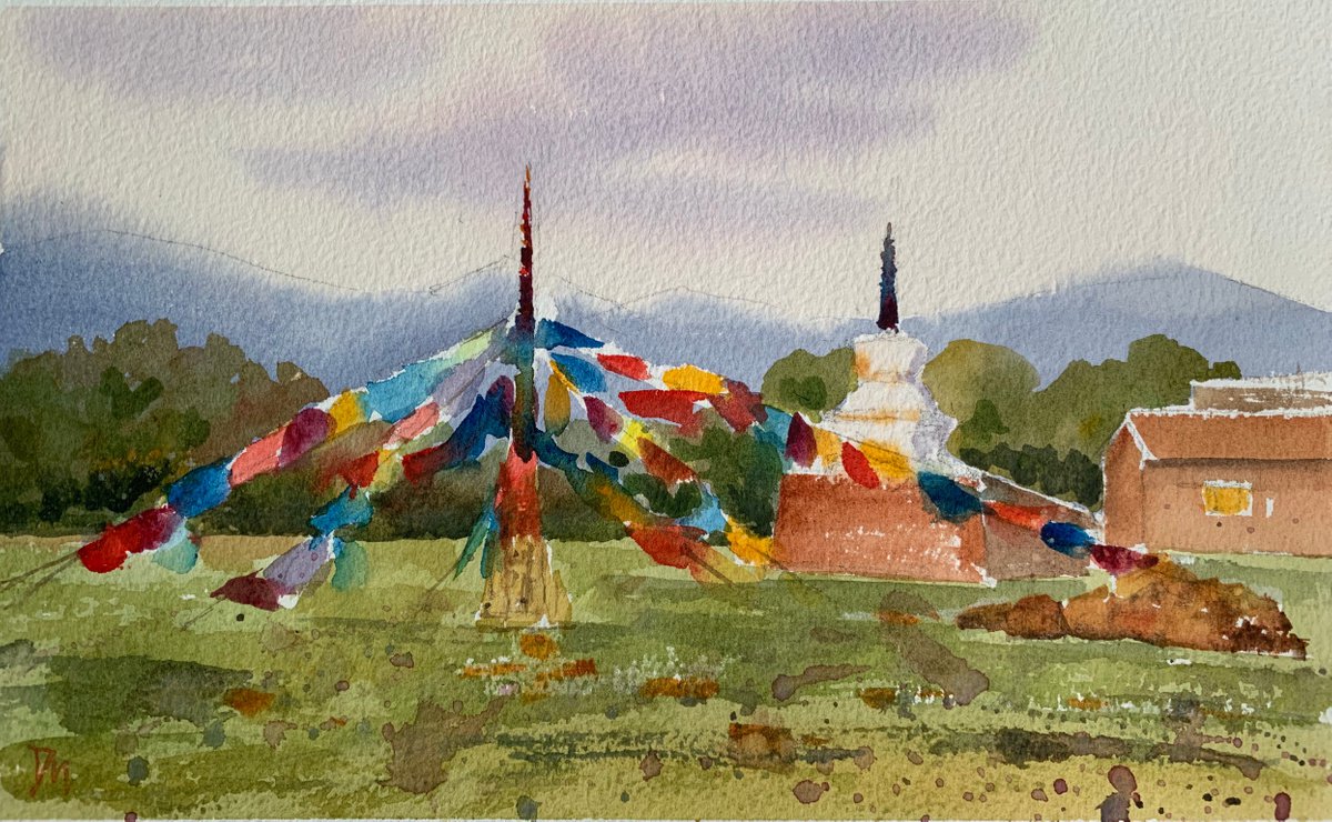 Prayer flags by Shelly Du
