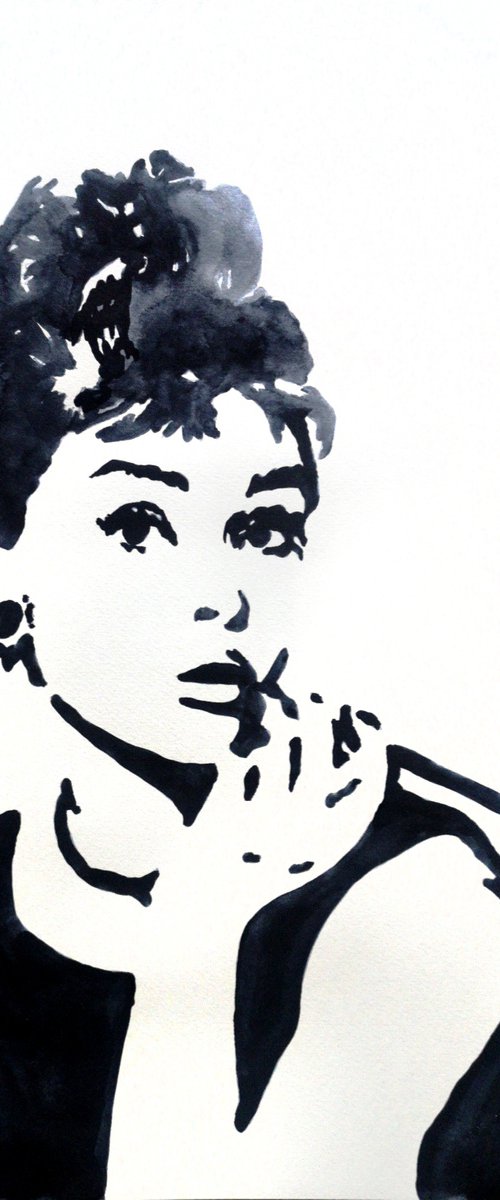 Audrey Hepburn by Aneta Gajos