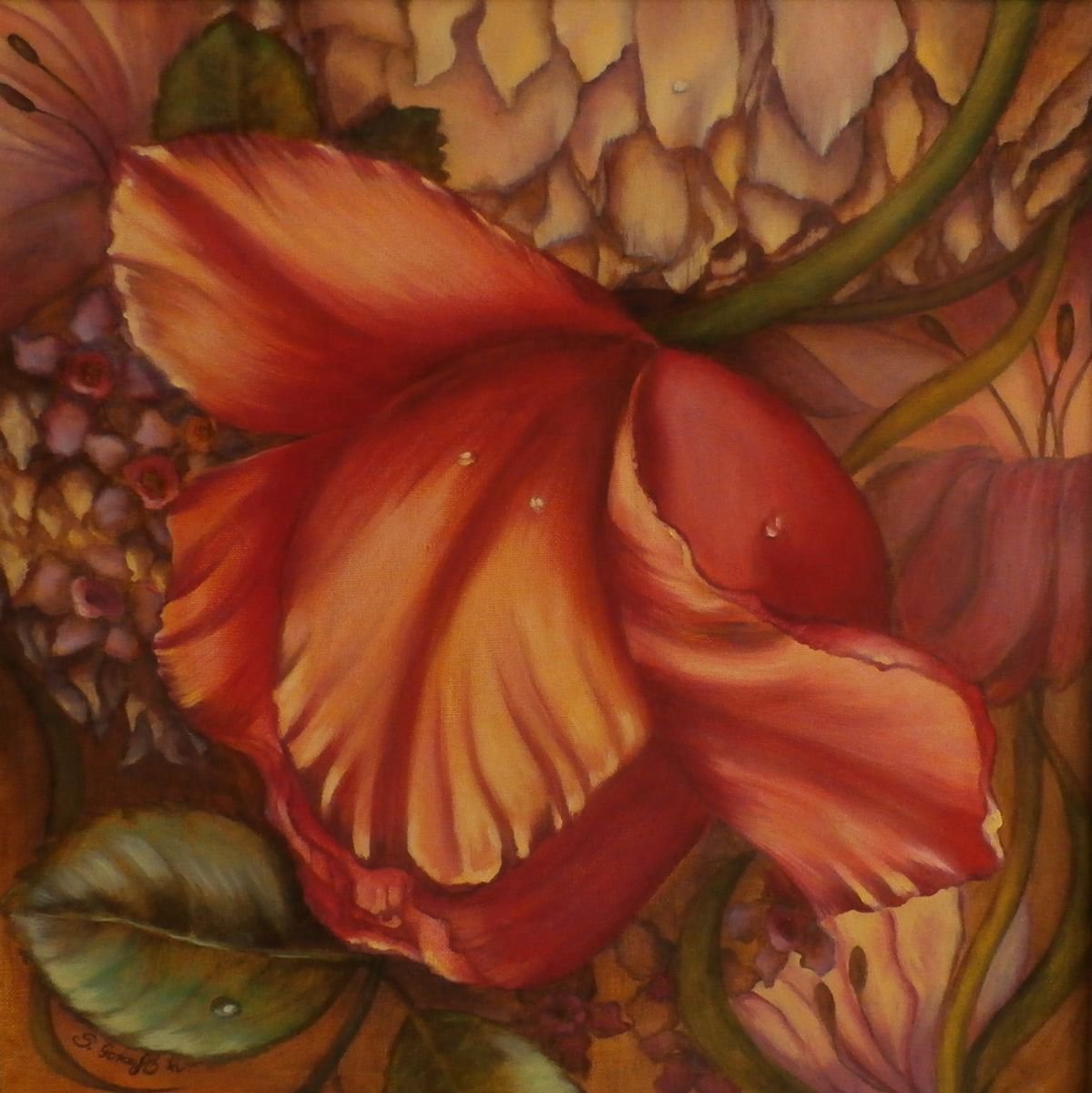 Dutch tulip by Sandra Gotautaite