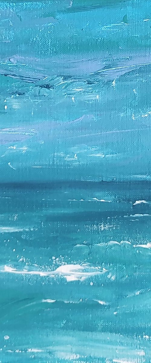 Blue sea by ÂME SAUVAGE