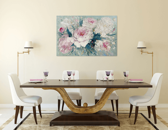 The Gentle Breath of Peonies
