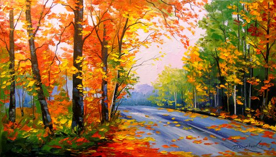 Autumn road