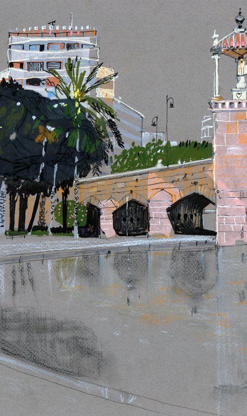Puente del Mar Valencia Spain by Anastasia Mamoshina