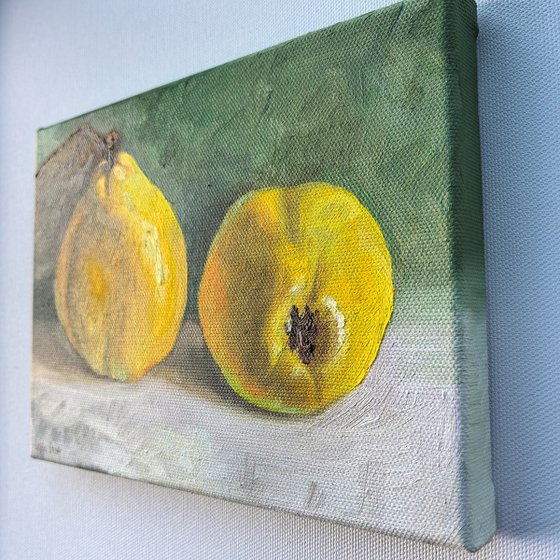 Quince fruit still life