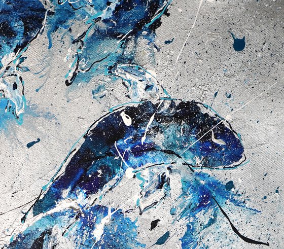 Silver-Blue Fishes 2