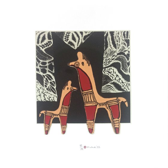 Archaic Period Figurine; Horse