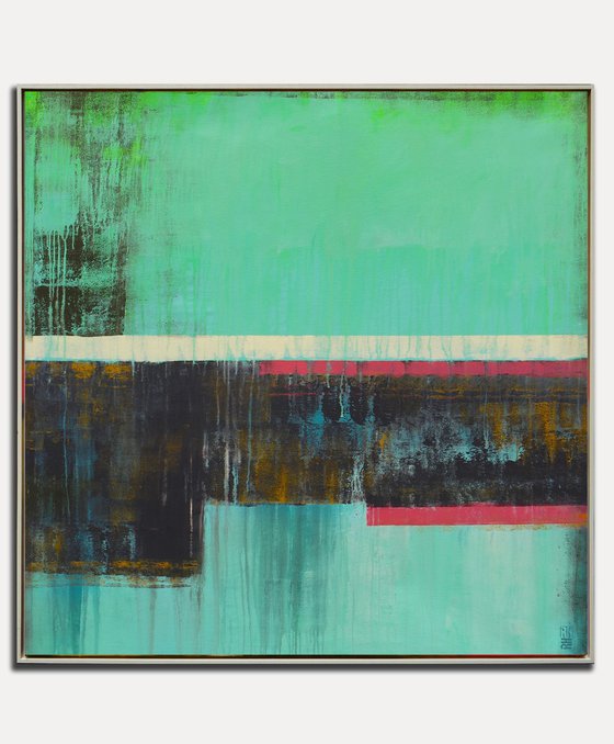 Untitled Black - Turquoise