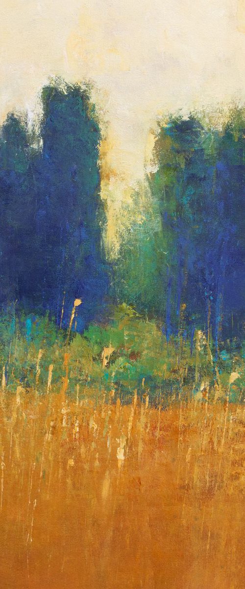 Sunlit Field by Don Bishop