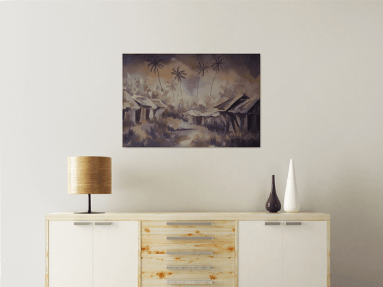 Beauty in Ashes Landscape painting