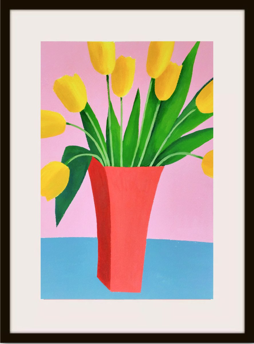Spring Tulips by Jan Rippingham