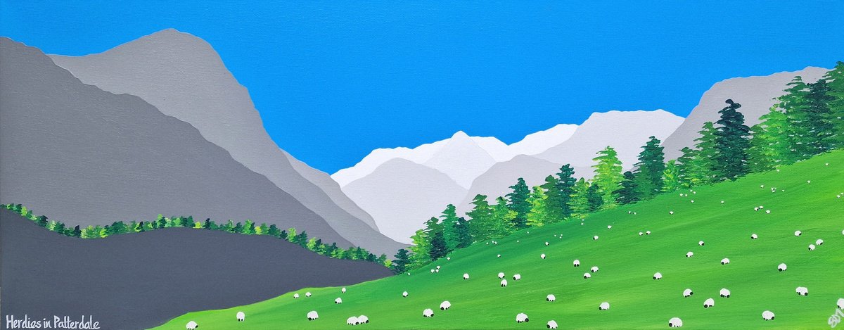 Herdies in Patterdale, The Lake District by Sam Martin