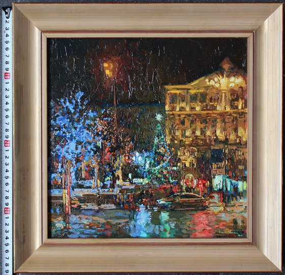 New Year. Pushkin Square