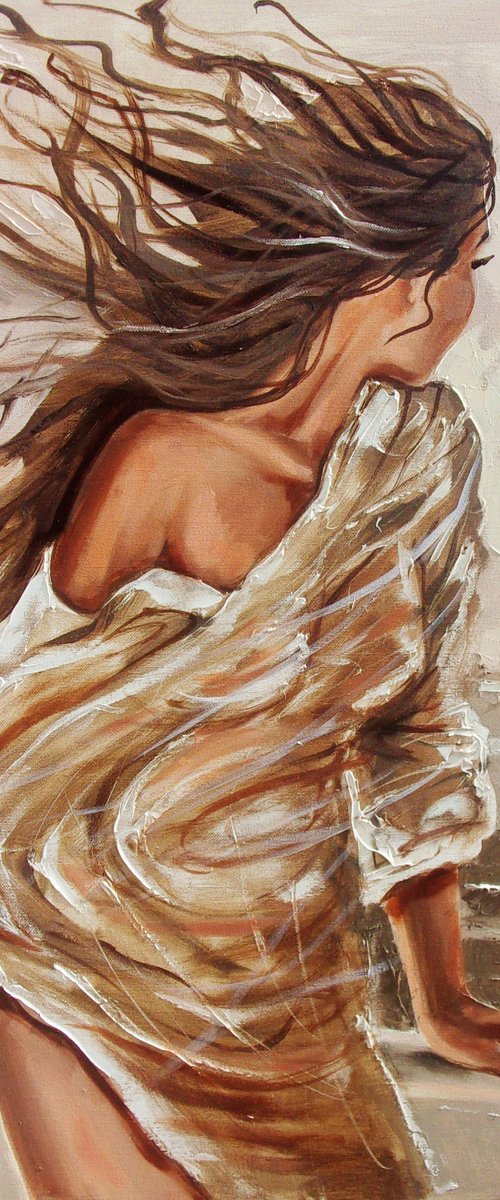 " WINDY DAY " by Monika Luniak
