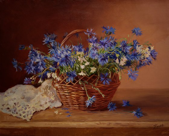 Blue flowers