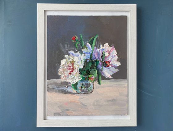 Peonies.
