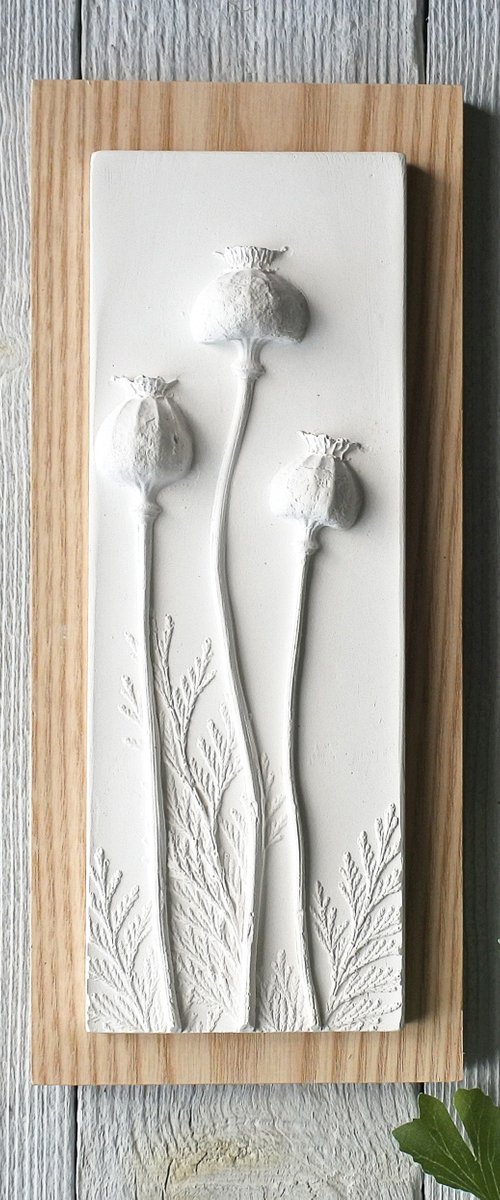 Poppies on Ash by Fiona Gray