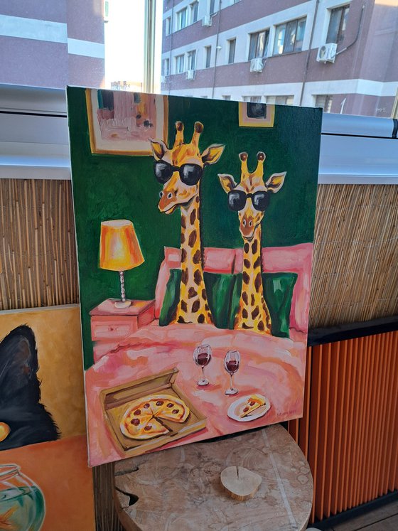 Giraffe date night