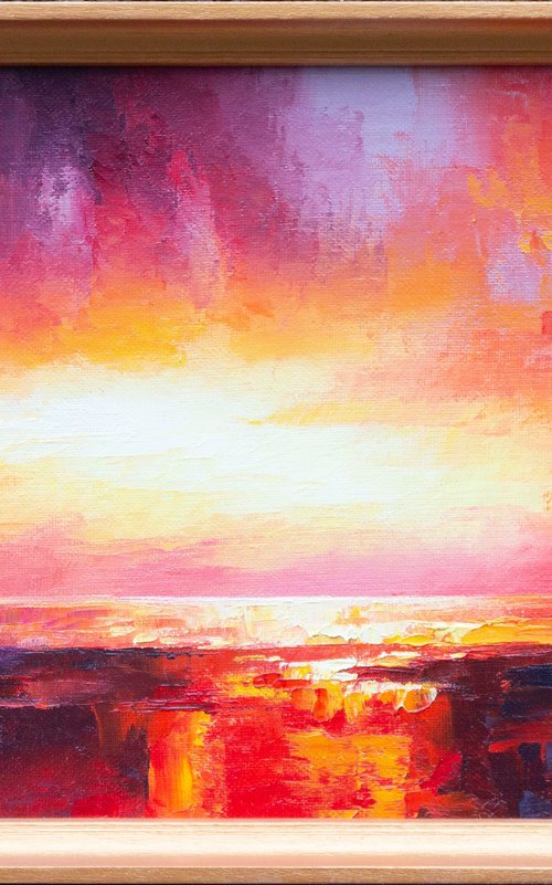 COLOURS OF THE SUNSET by Oleksii Vylusk