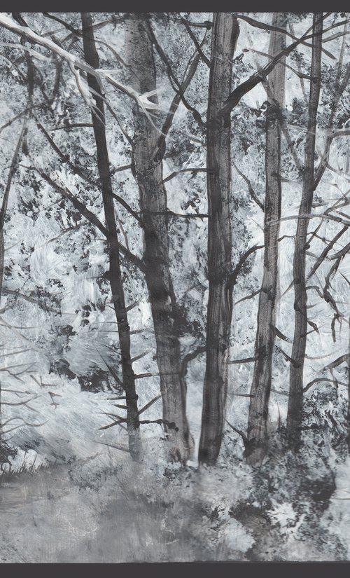 Winter Day (Monochrome) by Yulia Schuster