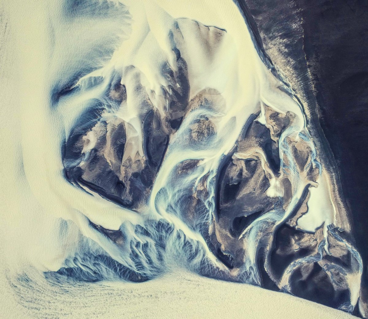 Photorealistic Landscape Photograph By Pavel Oskin, 50 X 43", Pelagic, Original Artwork