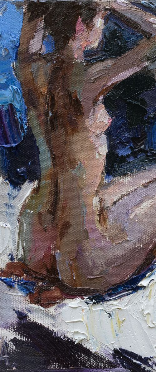 Nude girl #3 by Anastasiia Valiulina