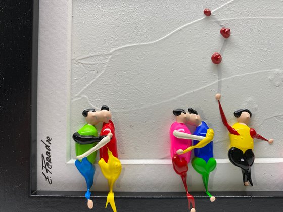 Action.3D Freedom. Eka Peradze Art.