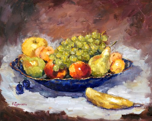 Still Life whith Grapes by Olga Egorov