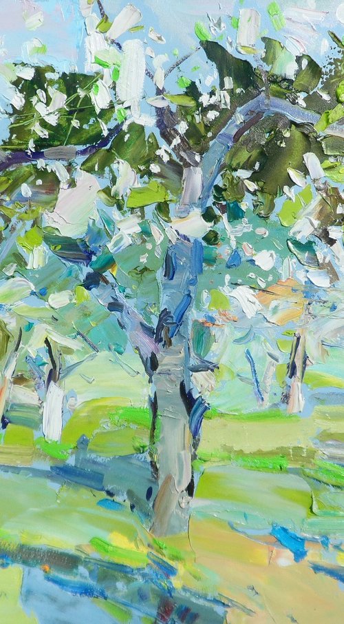 " Apple orchards" by Yehor Dulin