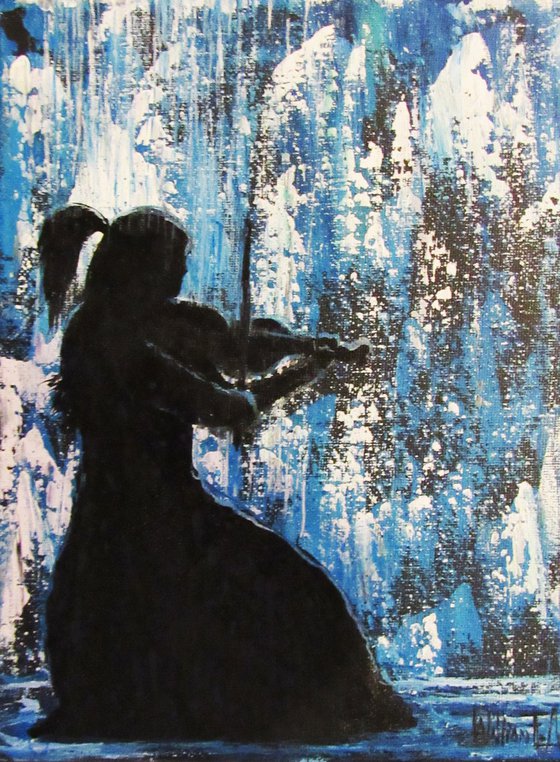 The Melody Rained Down on Me! - Violin