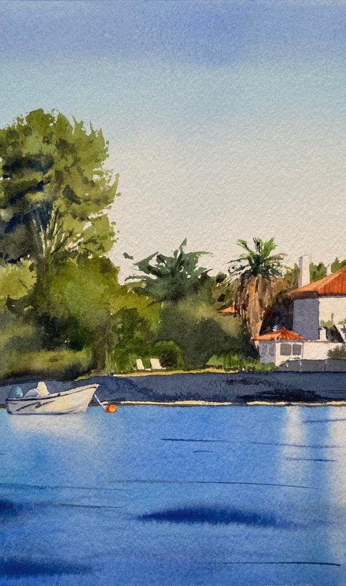 House by the sea by Alla Semenova