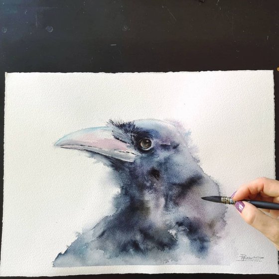 Crow Portrait