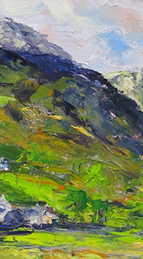 Nestling In The Hillside by Philippa Headley