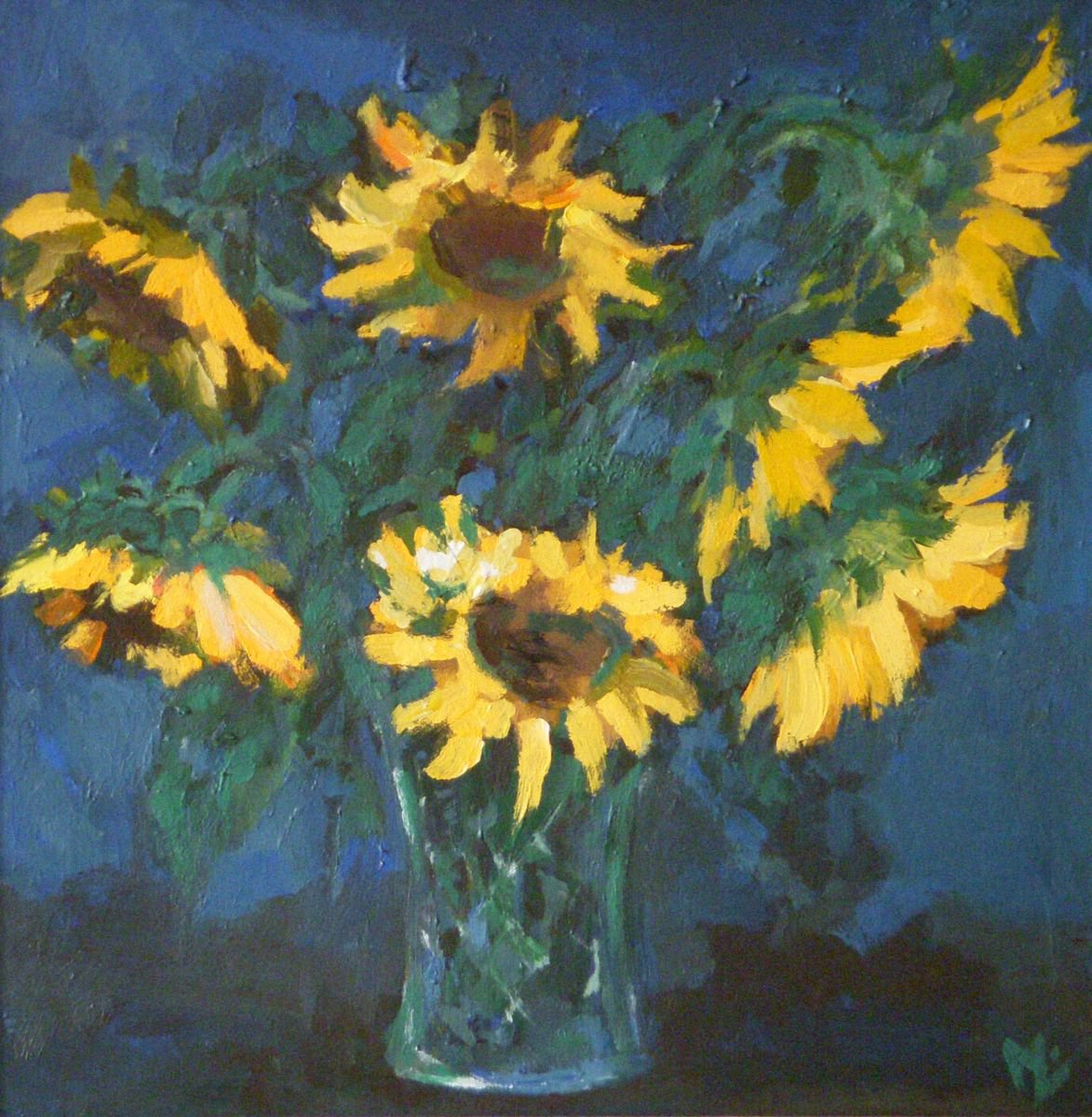Sunflowers by Anastasia Zabrodina