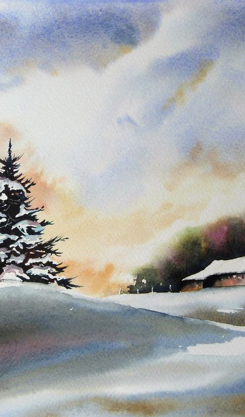 Winter Tree. by Graham Kemp