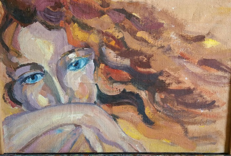 Girl Face Abstract Beautiful Picture Framed Art Artfinder