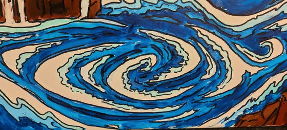Japanese seascape