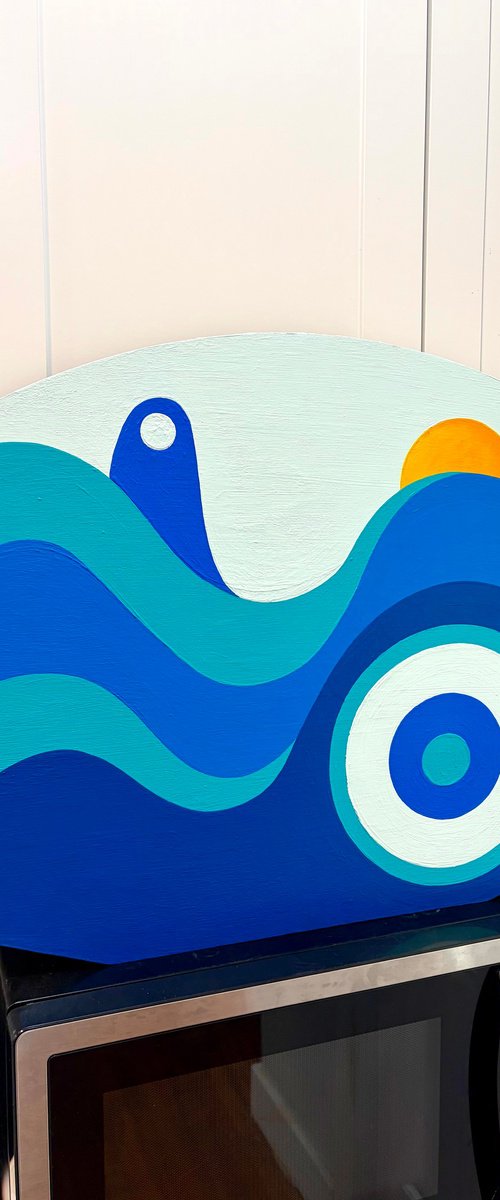 The Sea Shoots Its Shot by Daniel Goodman