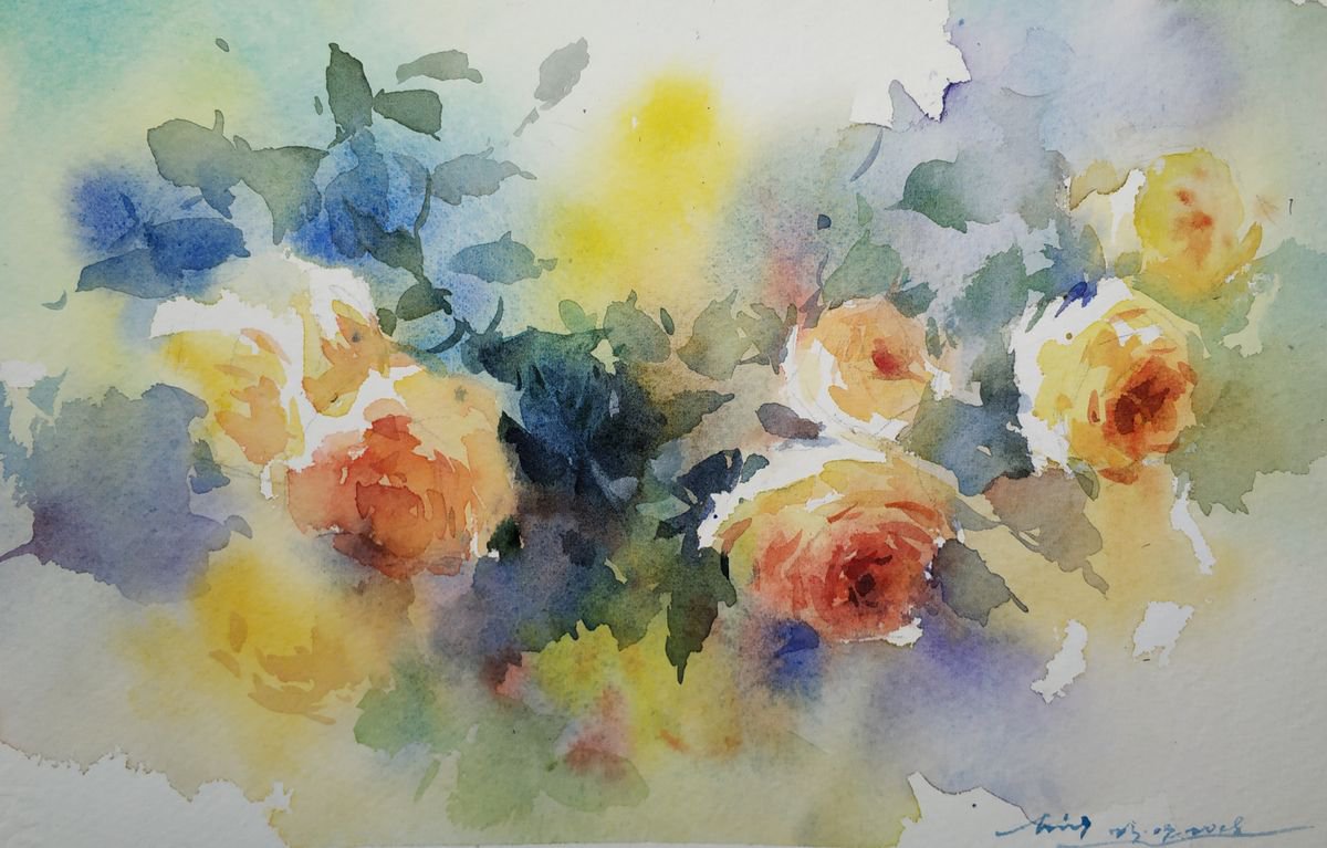 Roses 2 by Jing Chen