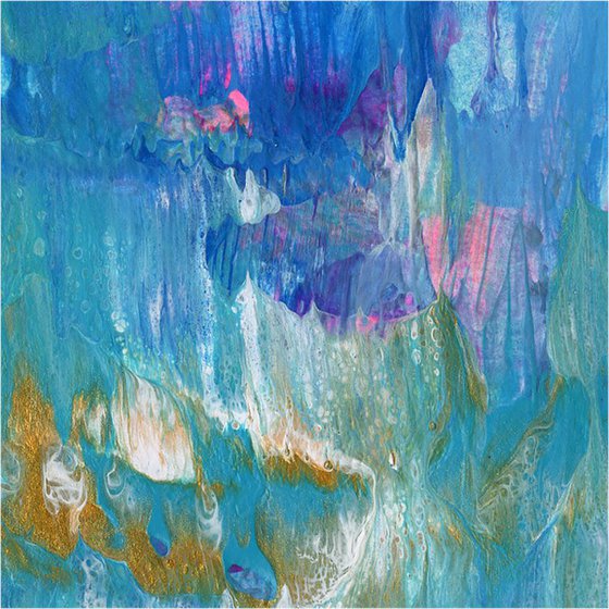 Dream Euphoria 12 - Abstract Painting by Kathy Morton Stanion