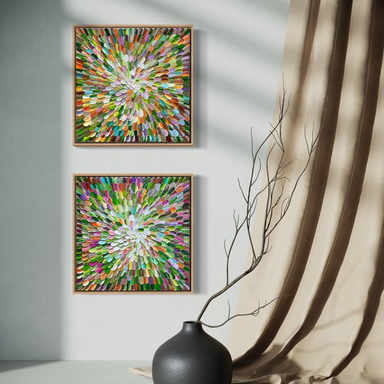 Bloom 43 - diptych