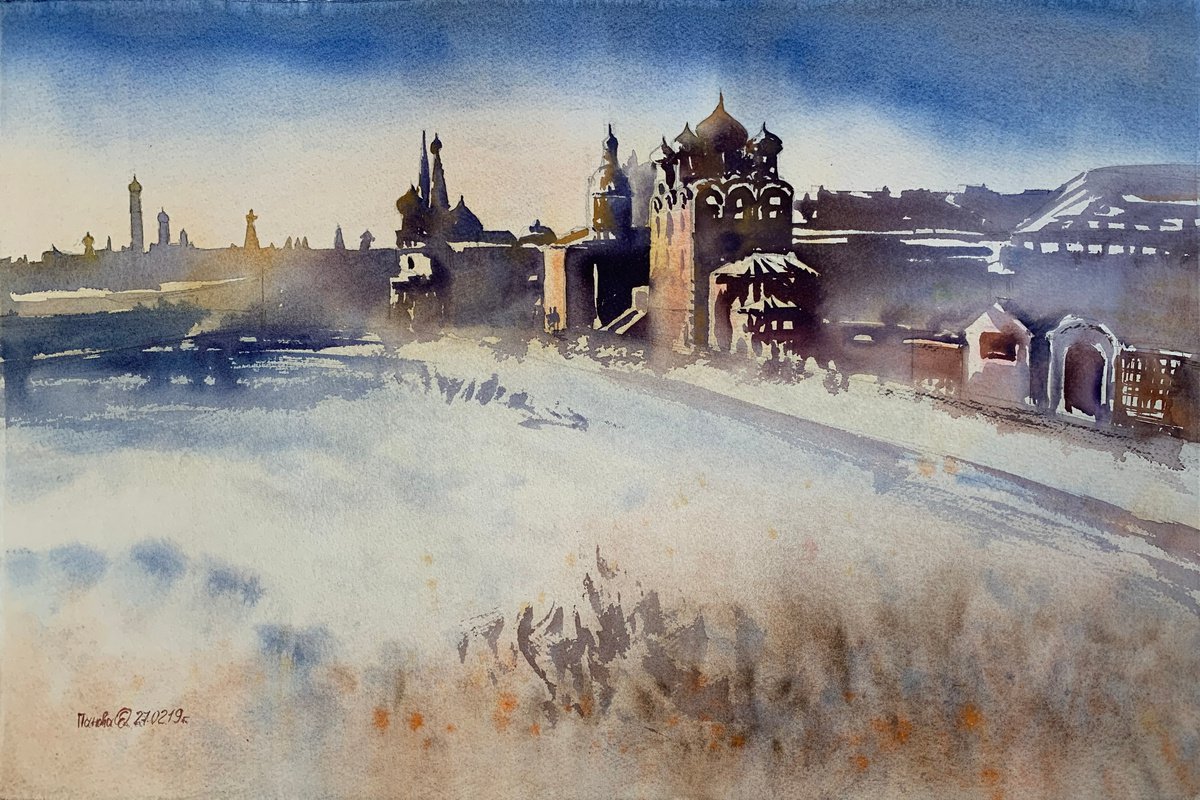 Old Moscow by Evgenia Panova