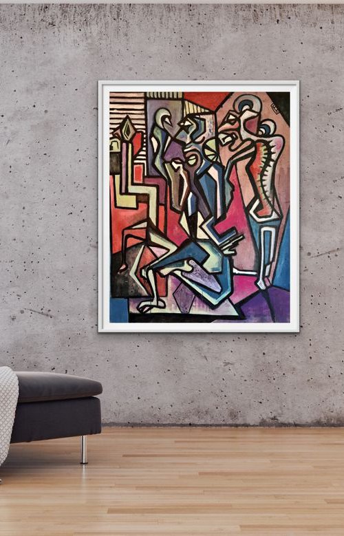 canvas 33 by Frantisek Florian by Frantisek Florian