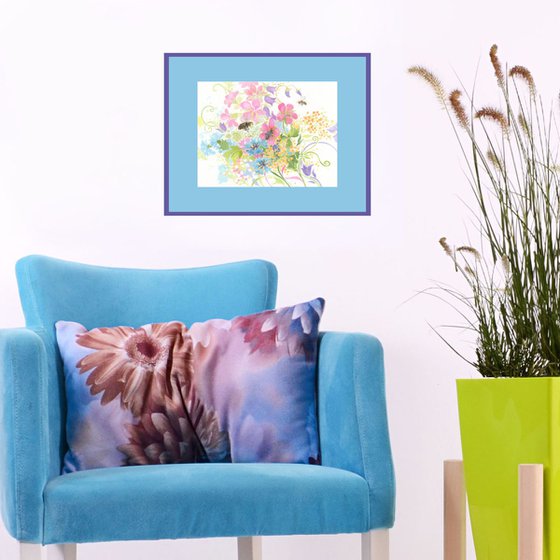 Flowering meadow * free shipping *