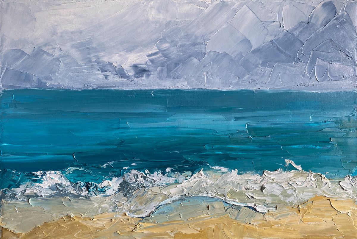 Melasti Horizon By Mily Art, 24 X 16, Artwork For Sale On Artfinder