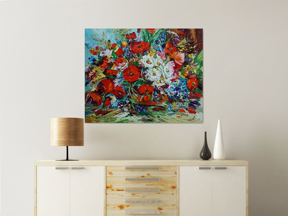 Garden in Full Bloom