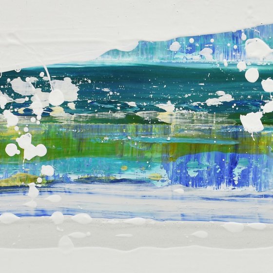Aqua 13 - Featured Painting