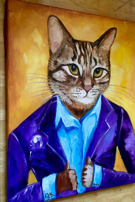 Troy The  Cat smart