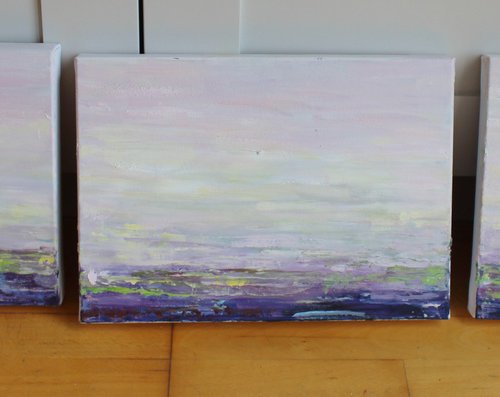 Sunrise Triptych by Therese O'Keeffe