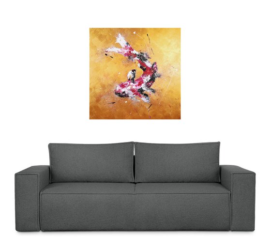 Gold-Red Koi